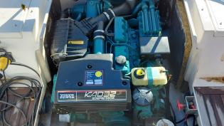 White Shark 237 -2001. Volvo Penta KAD32 -2001. Renoverad motor!