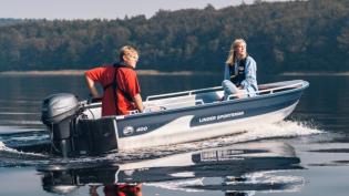 Linder Sportsman 400 -23 med Yamaha F9,9 JMHL