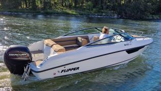 Flipper 640 DC -2015. Mercury 150 HK -2015. 130 timmar