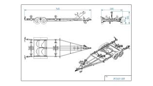 Tiki BP2600-DRB - Båttrailer 80km/h