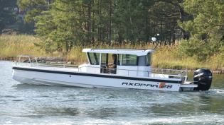 Axopar 28 Cabin -2014. Mercury 300 HK. Bogpropeller+ Värmare