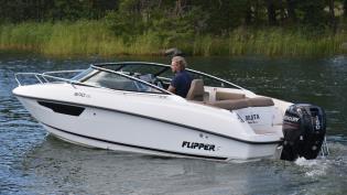 Flipper 640 DC- 2013. Mercury150 hk XL -2013.