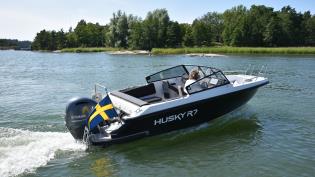 Husky R7, Yamaha F200 - 2017 - Stora motorn, kanonskick!!