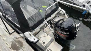 Finnmaster Husky R8-2019. Yamaha F300. Ankarspel, bogpropp